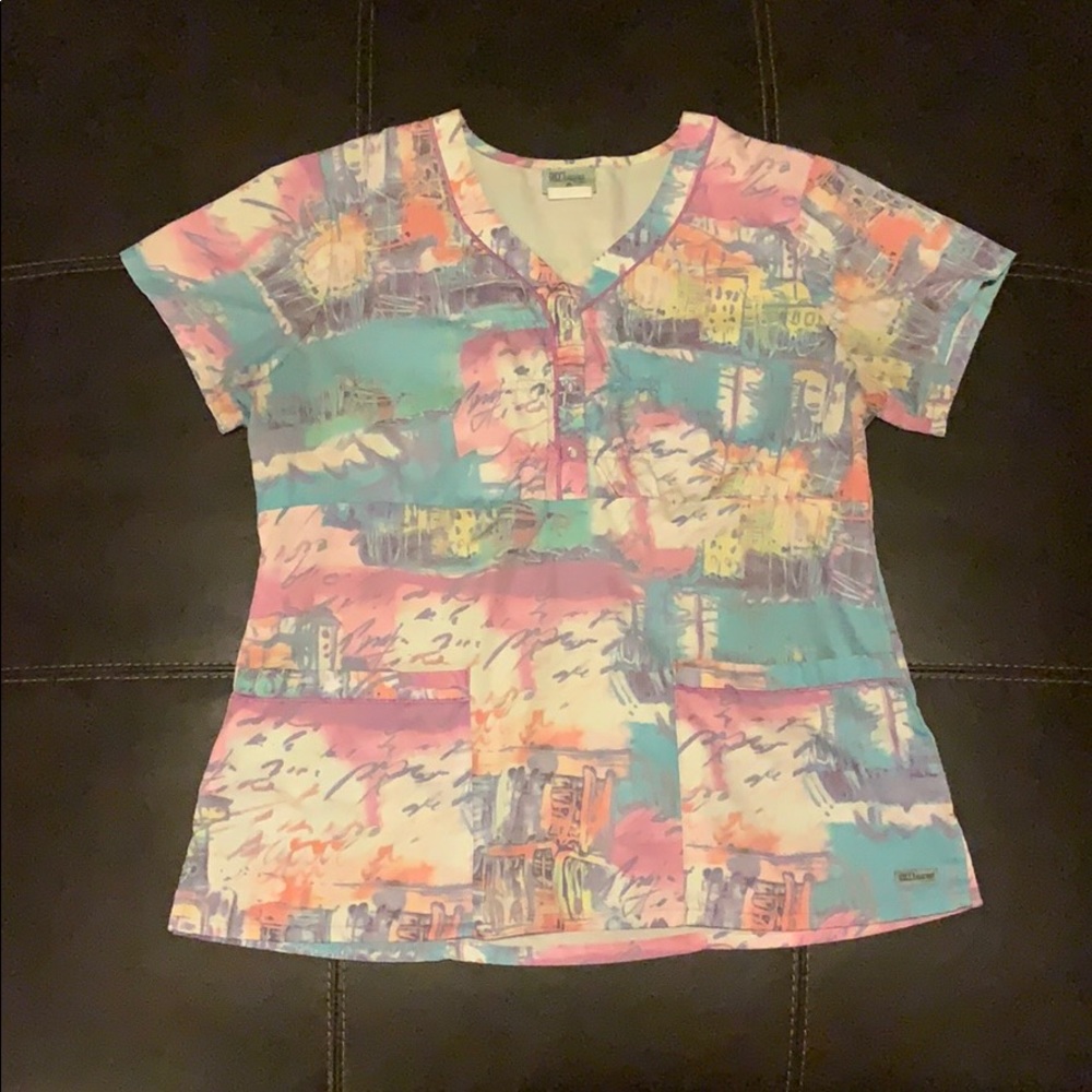 Grey’s Anatomy scrub top women’s size L